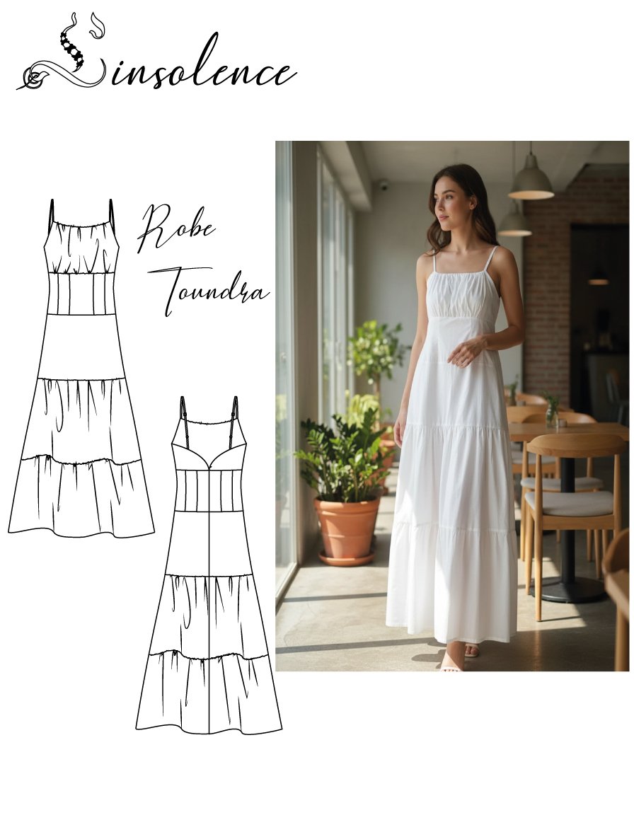 Patron de couture Robe Toundra