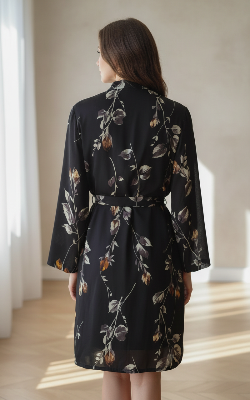 Patron de couture Kimono long - 4