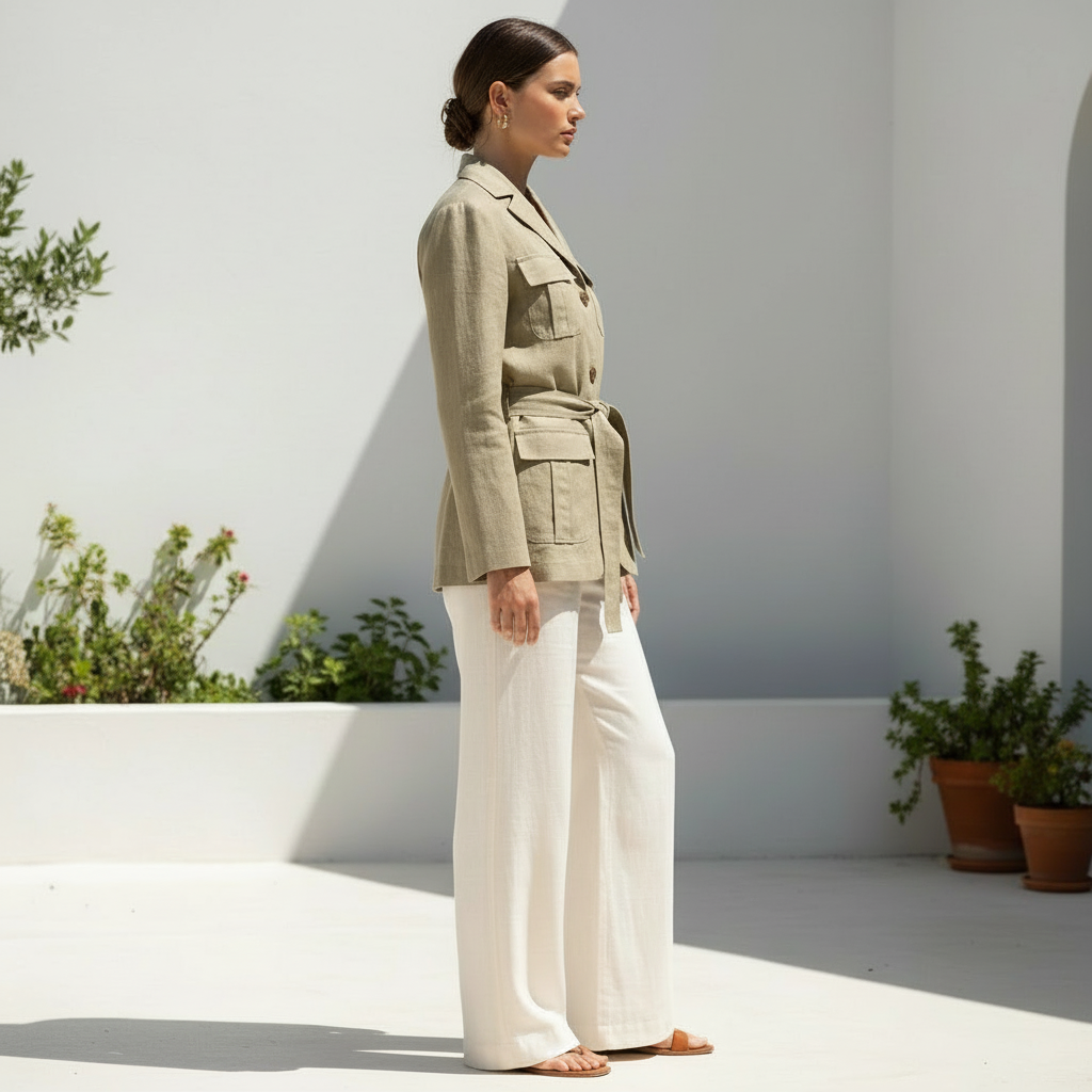 Patron de couture Veste Safari + Tutoriel - 5