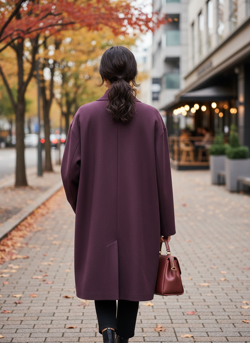 Patron de couture Manteau Isy col tailleur sans doublure - 4