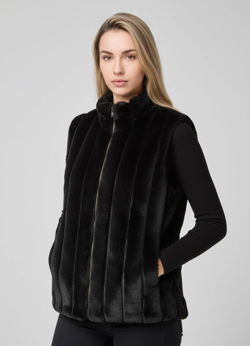 Patron de couture veste Fausse fourrure Clusaz - 4