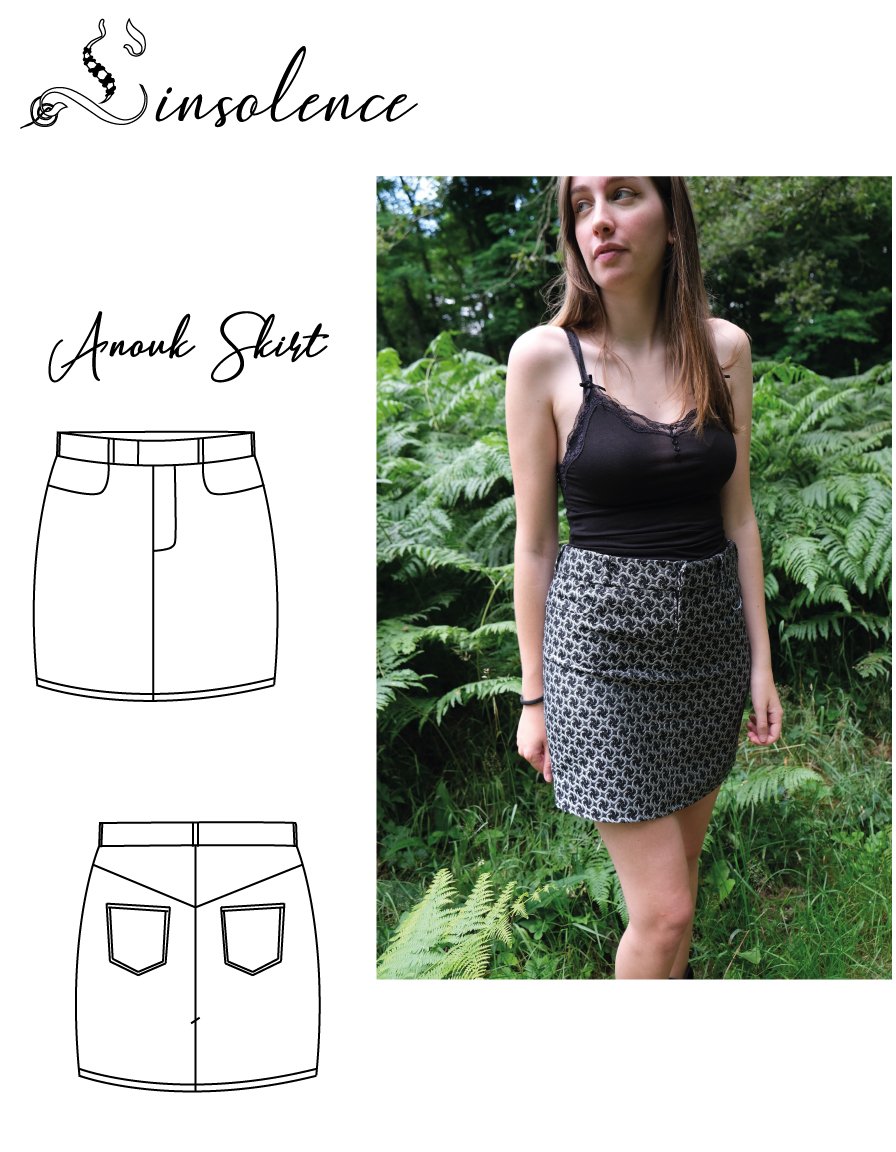 Skirt sewing pattern Anouk - 2