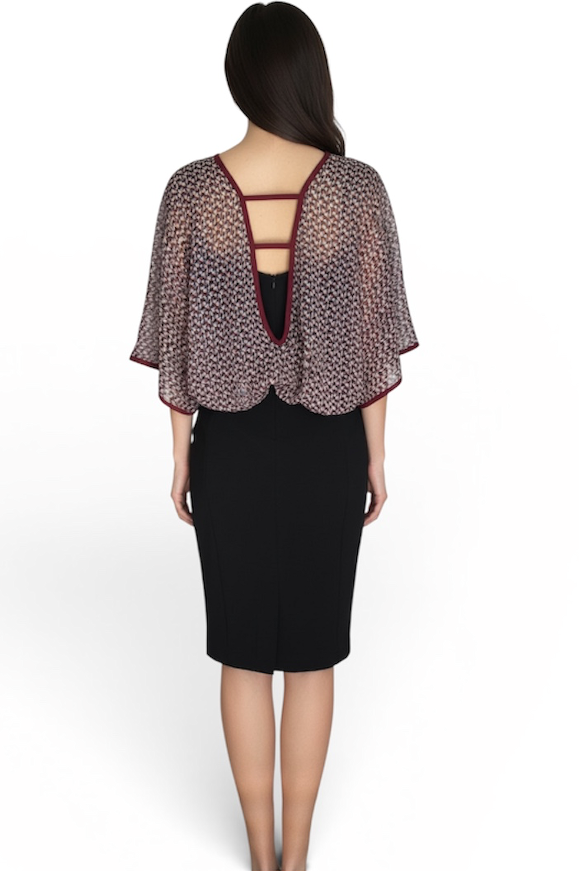 Blouse Jasmin short dolman sleeve top - 3