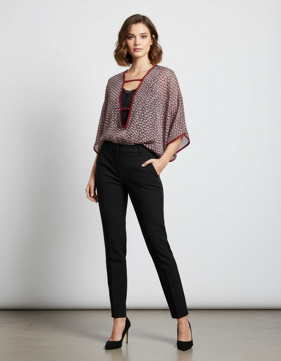 Blouse Jasmin short dolman sleeve top - 5