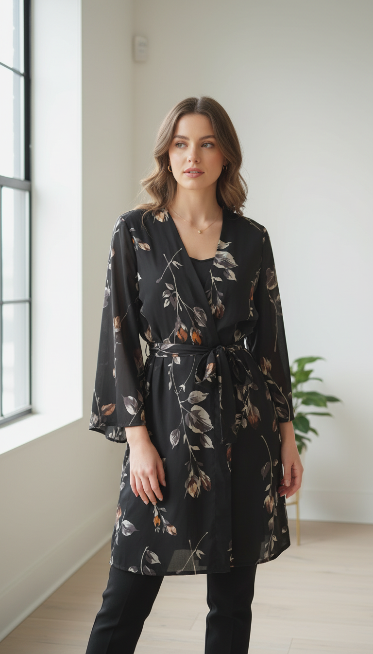 Long Kimono pattern