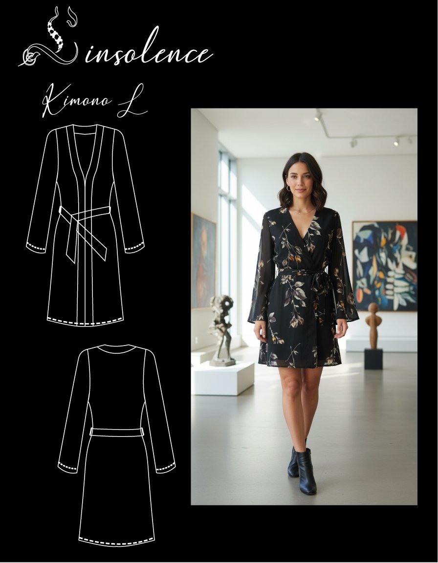 Long Kimono pattern - 2
