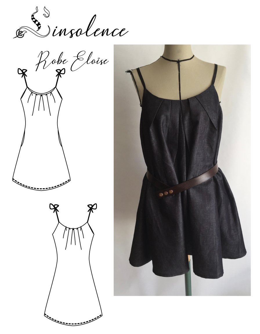 Robe Eloise à plis