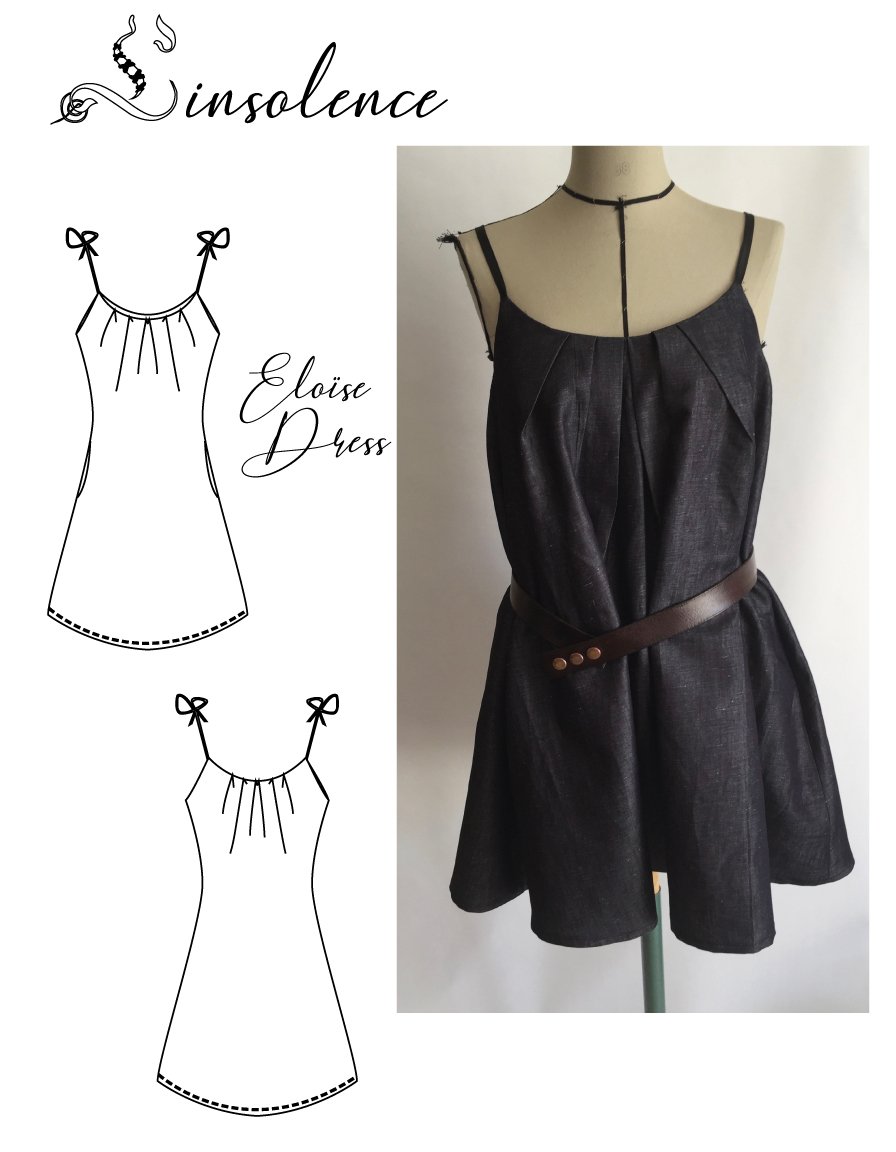 Eloise Dress pattern - 2