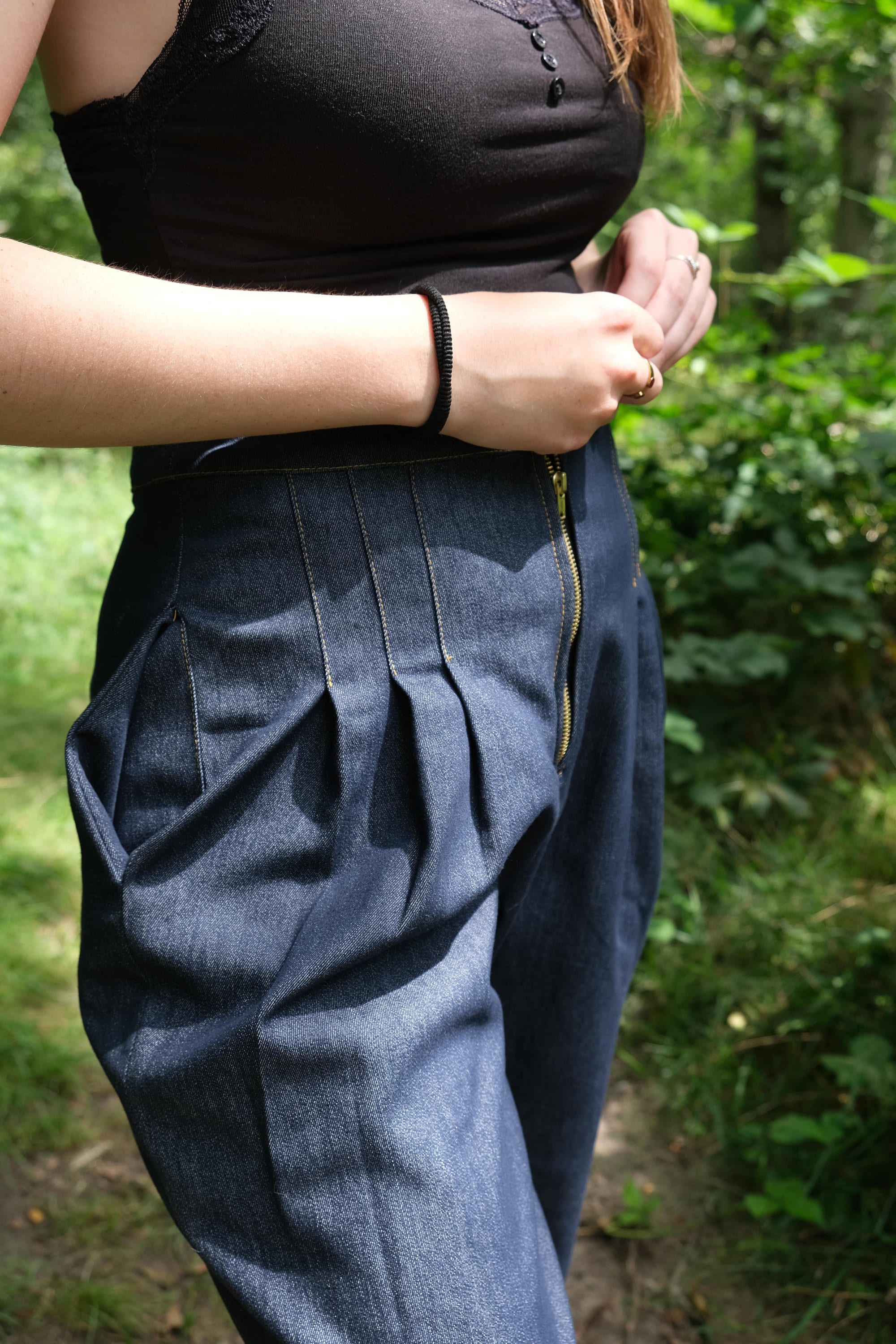 Sewing pattern Pleated pants Bulgarina - 4