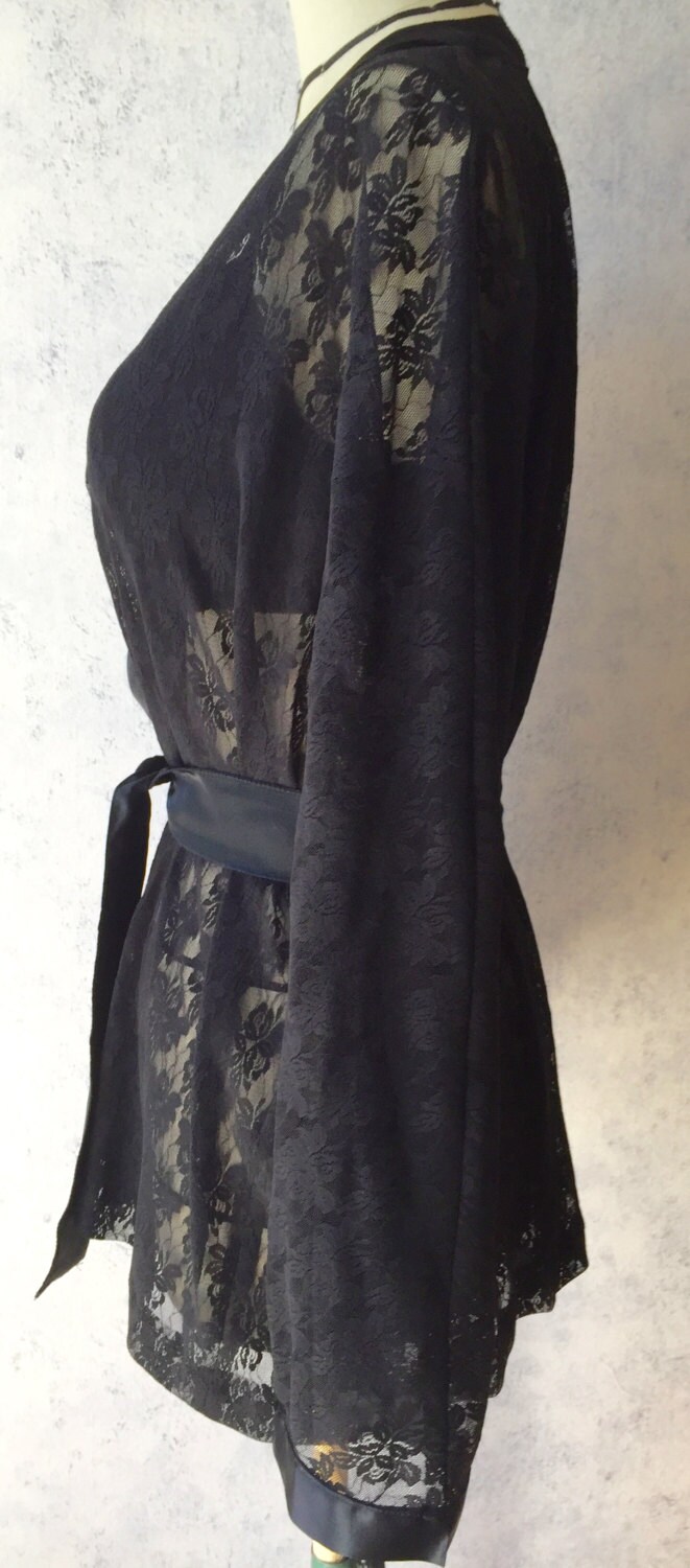 Patron de couture Kimono dentelle lingerie femme - 8
