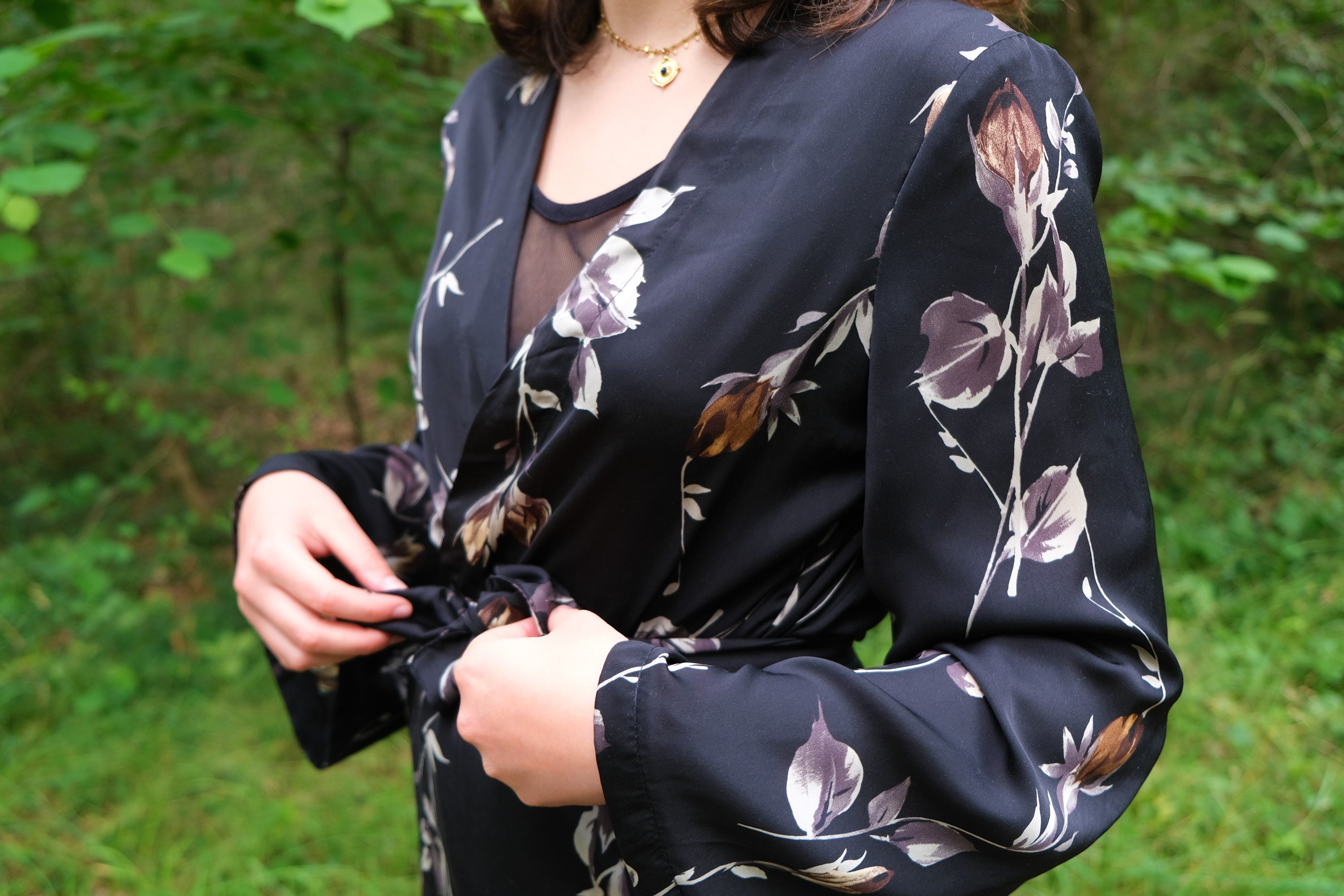 Patron de couture Kimono long - 7