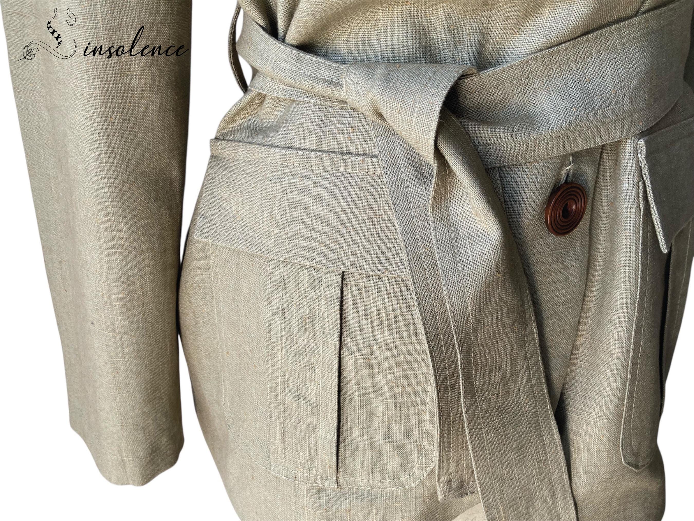 A4 Safari Jacket sewing pattern - 6