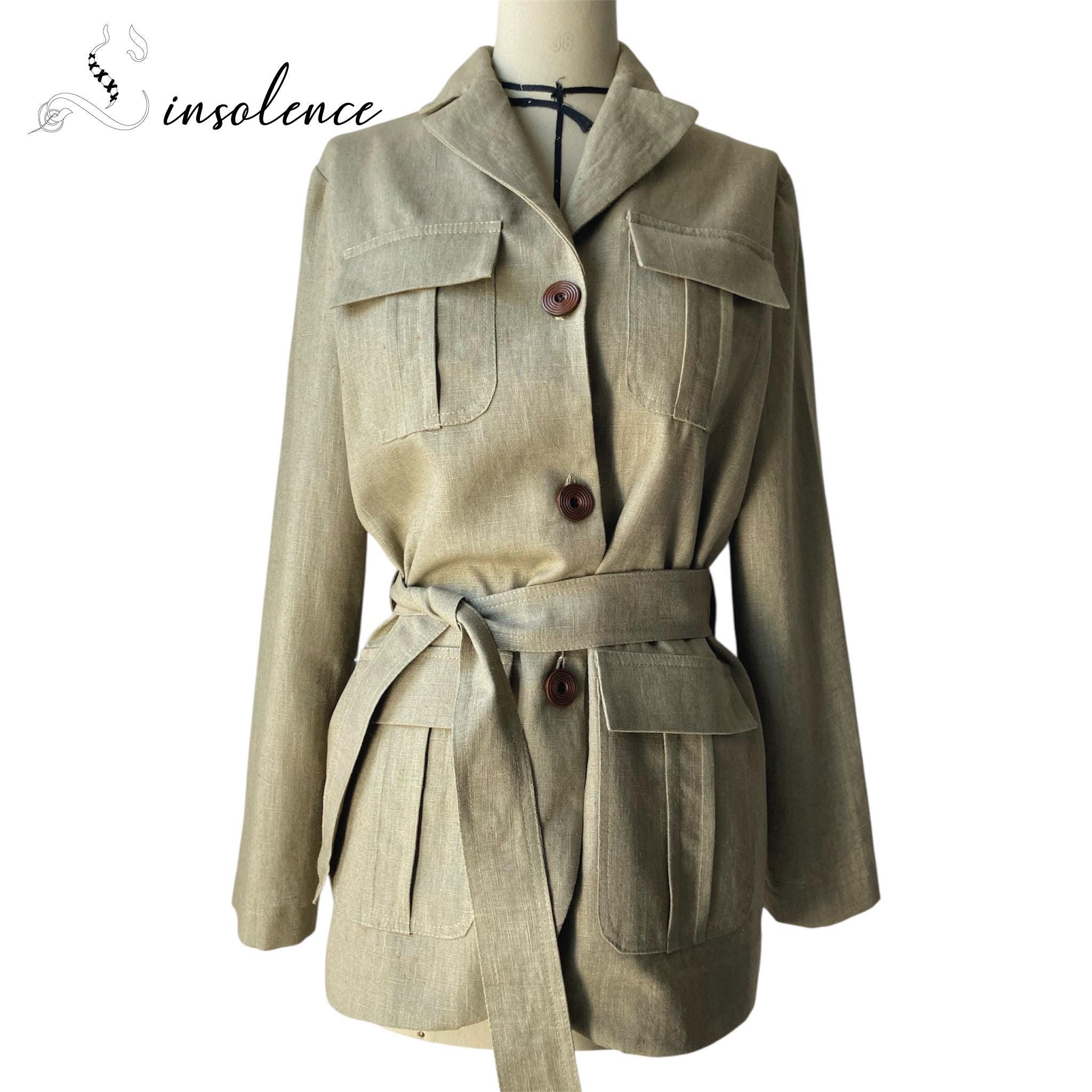 A4 Safari Jacket sewing pattern - 7