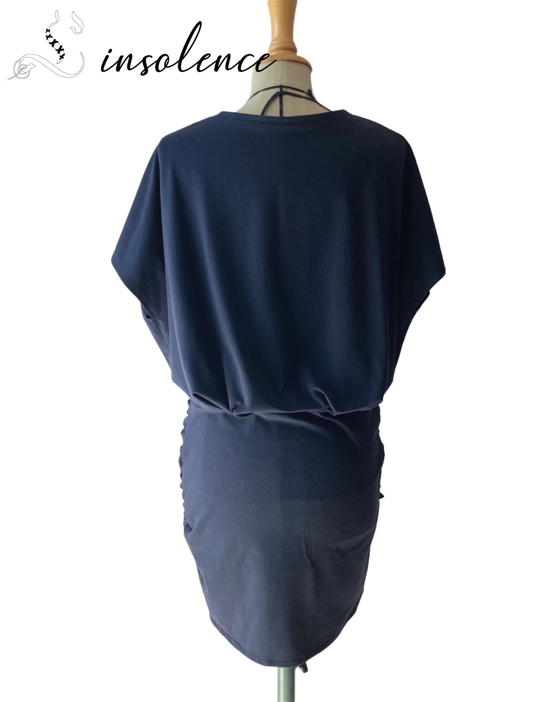 Robe manche chauve souris Axel - 5