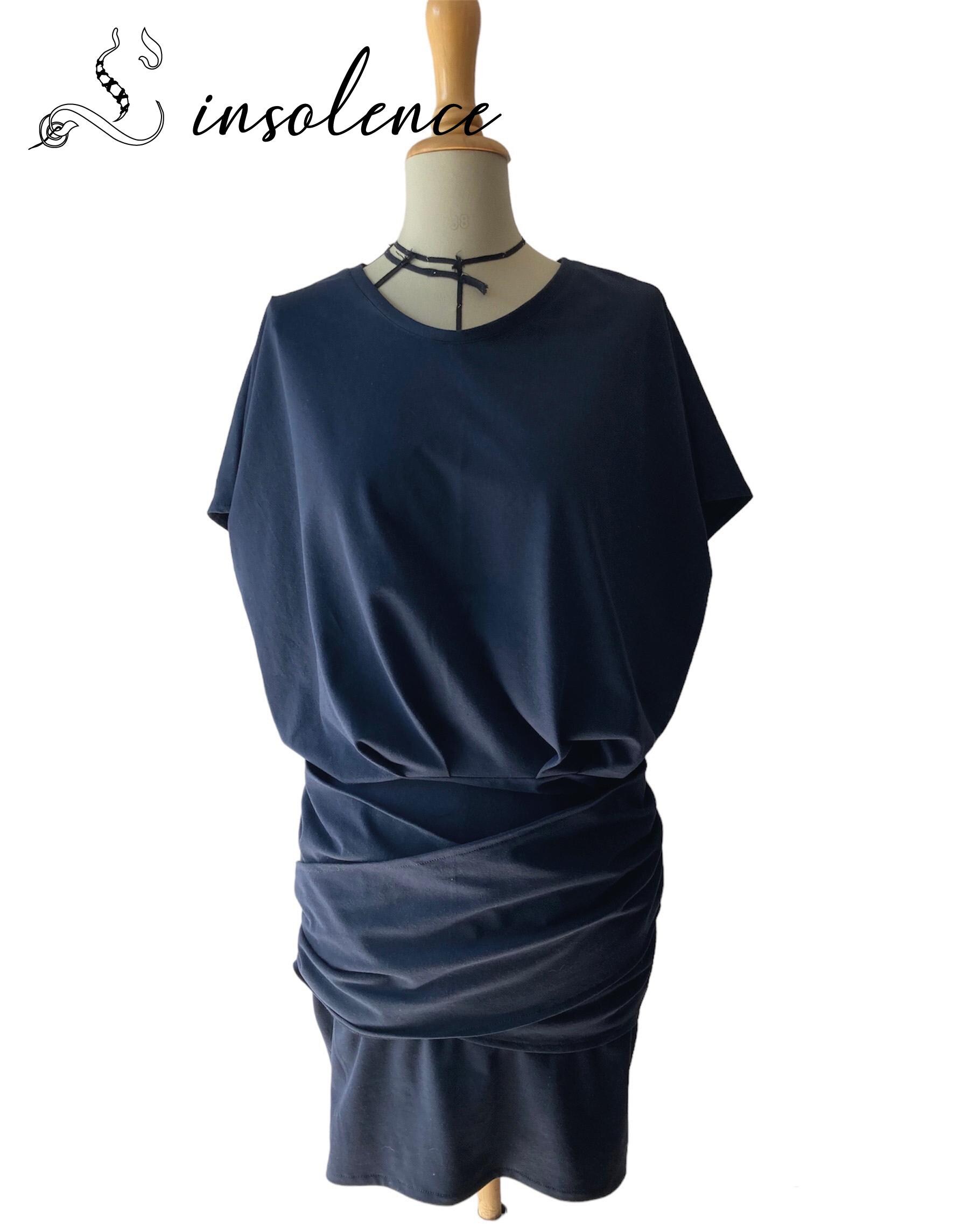 Robe manche chauve souris Axel - 4