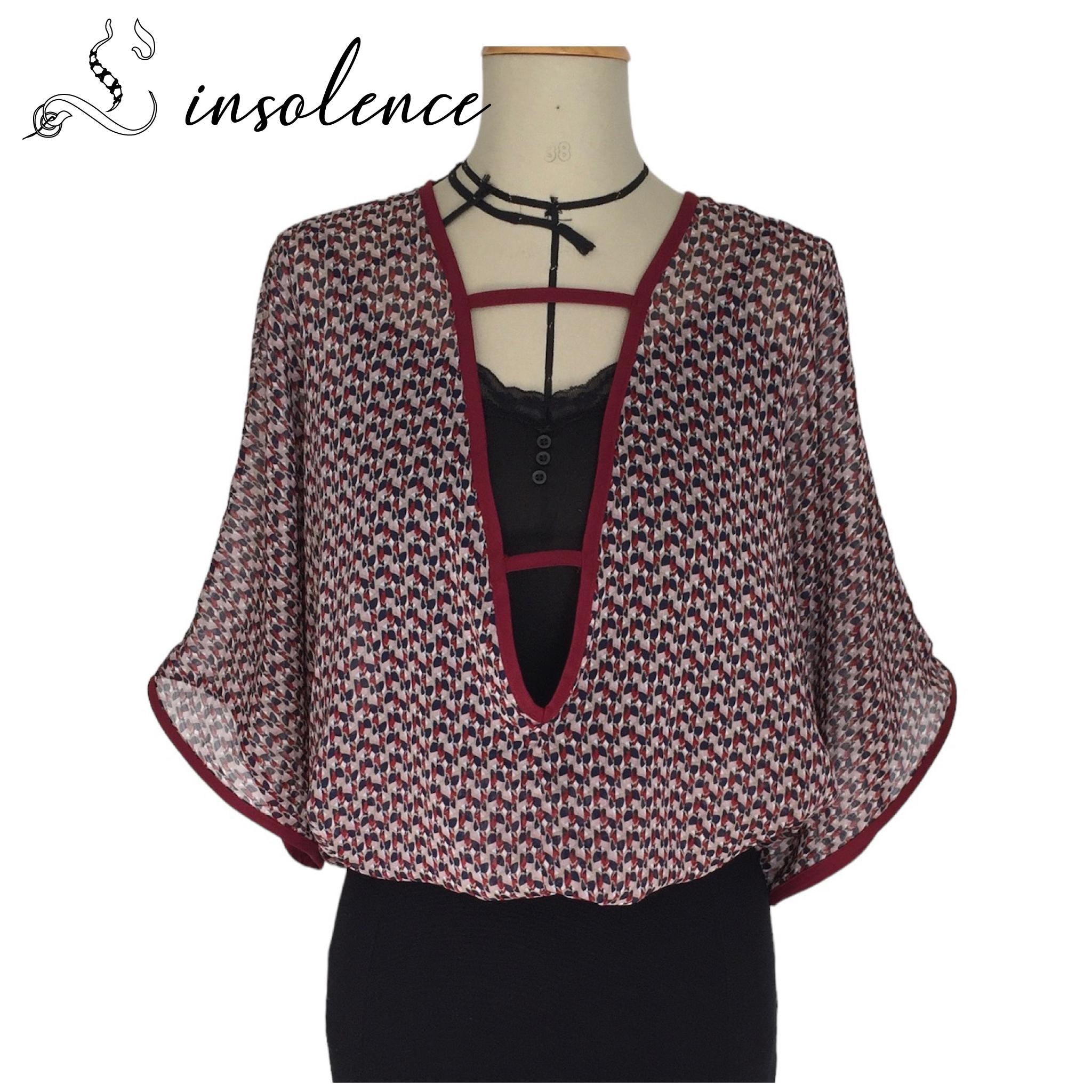 Blouse Jasmin short dolman sleeve top - 7