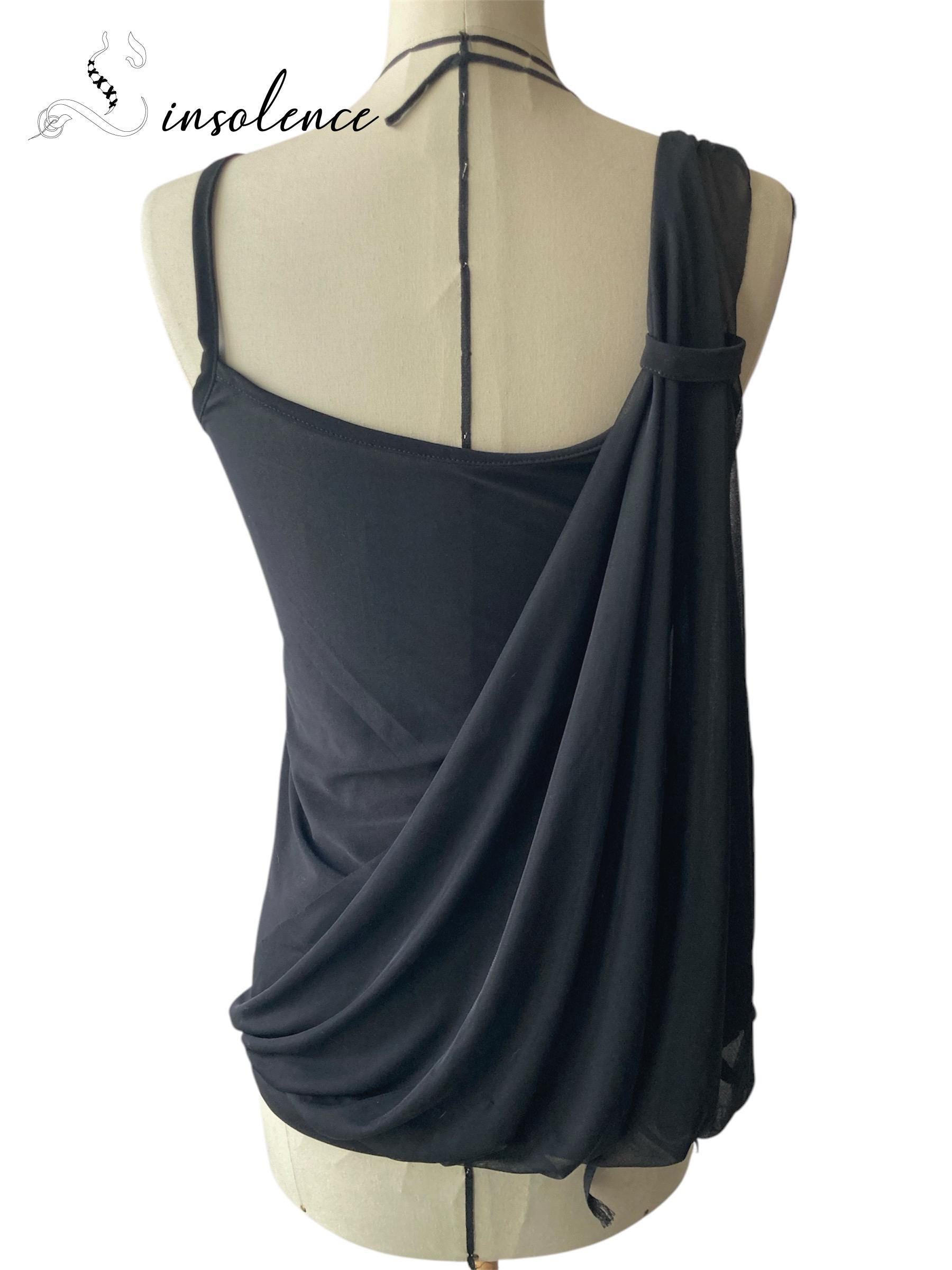 Top sewing pattern with drape Xandra - 6