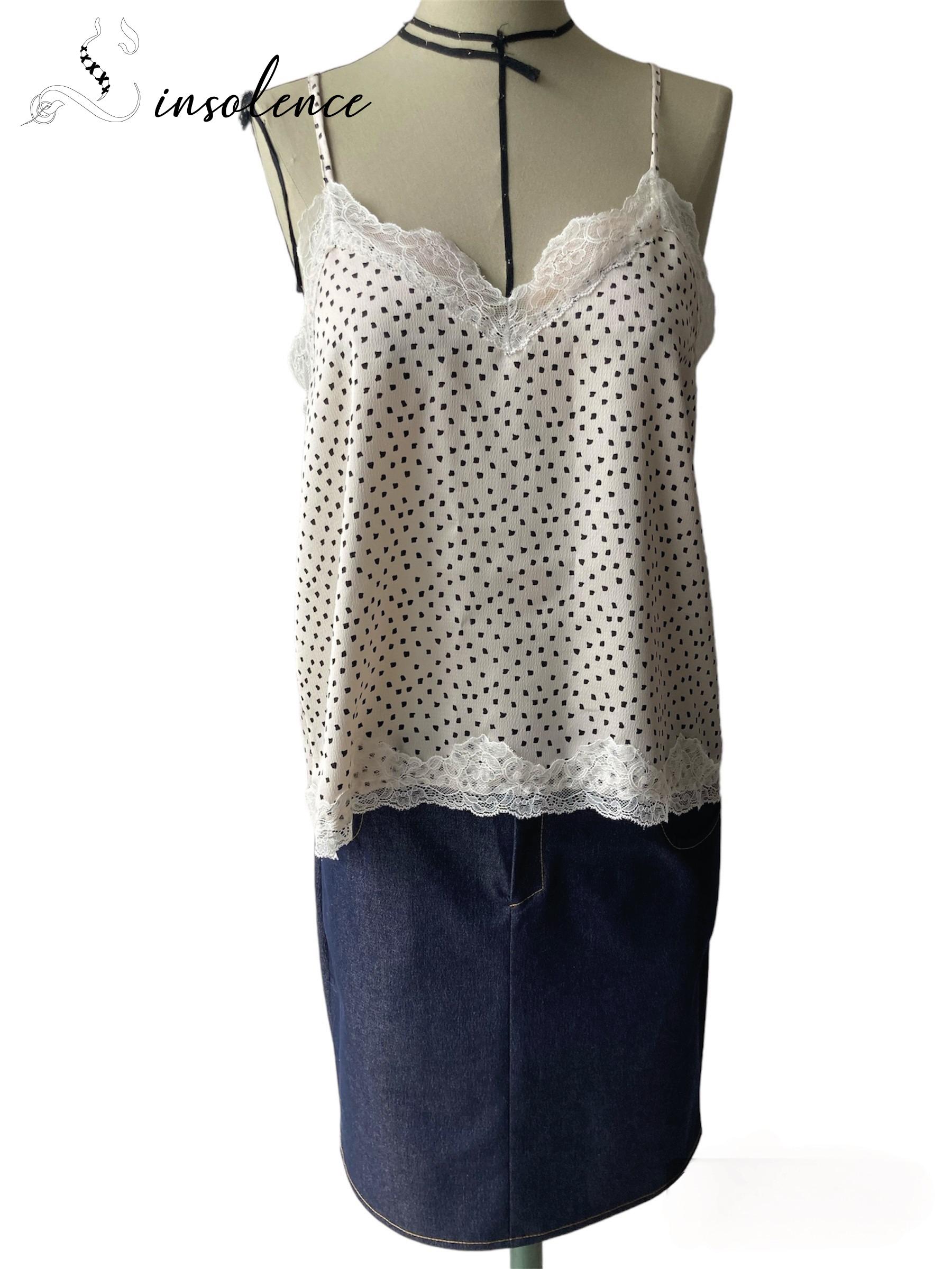 Top Caraco en satin - 10